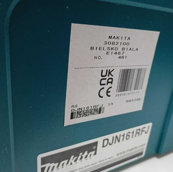 Nożyce do blach falistych 2x3Ah MAKITA DJN161RFJ