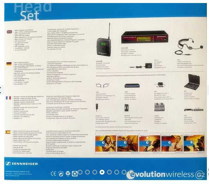 Mikrofon SENNHEISER EW SK 100 G2