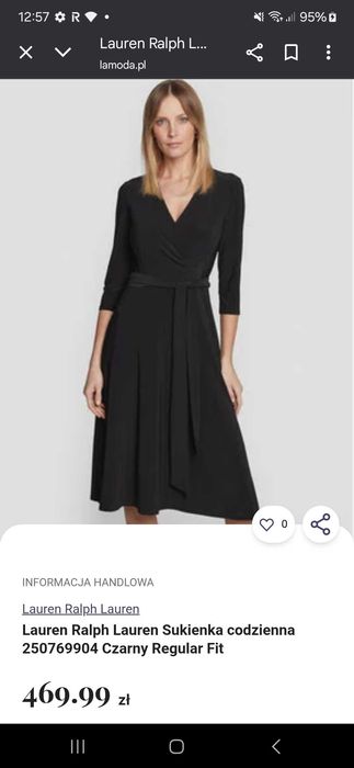 Sukienka Polo Ralph lauren wigilia/sylwester