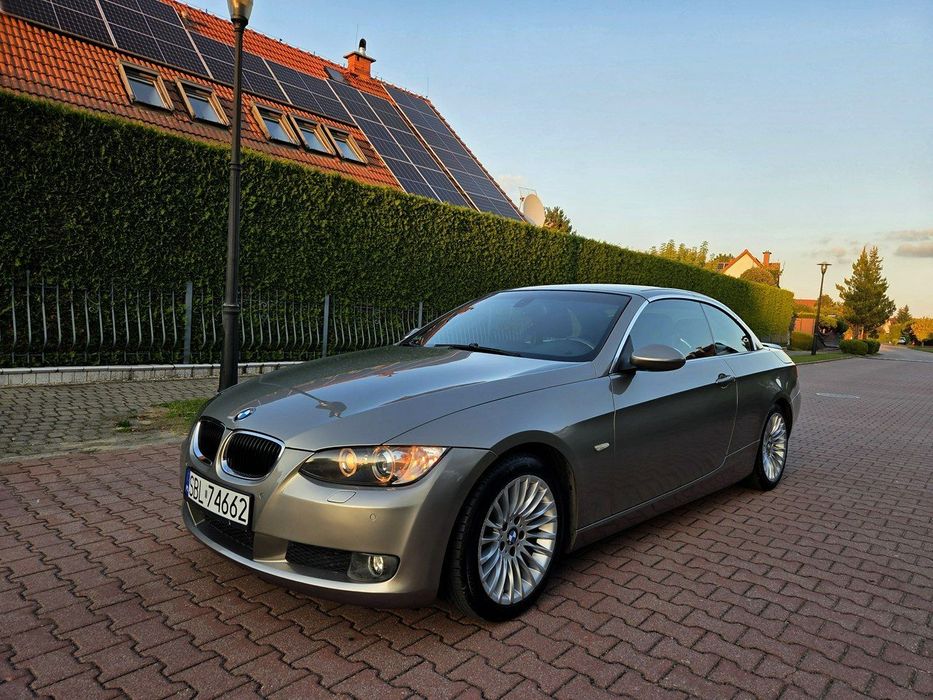 BMW Seria 3 E93 Cabrio 320d 177KM 2008r Skóry, Xenon, Navi