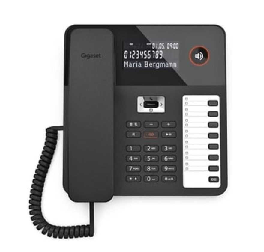 Gigaset DESK 800A Telefon w systemie DECT Czarny