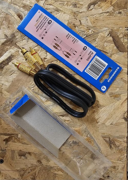 Cabos RCA Bandridge Audio made in Netherlands