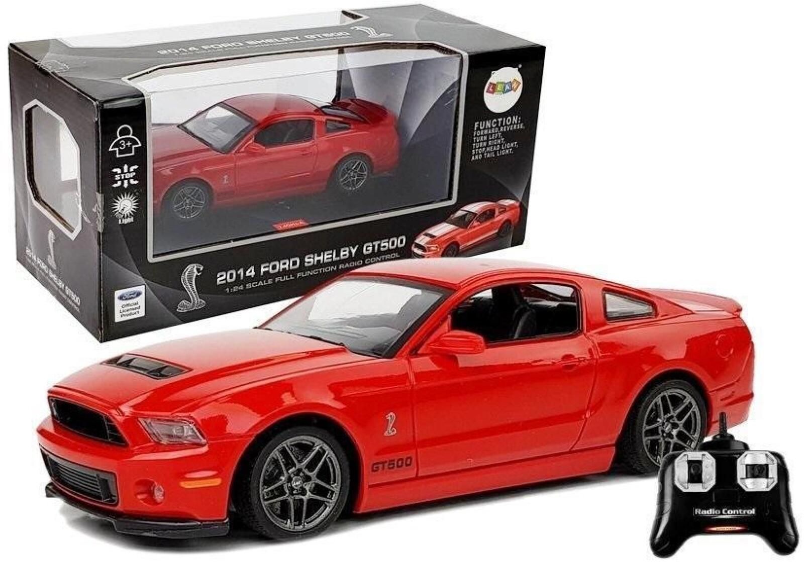 Ford Shelby GT500 zdalnie starowany czerwony pudełko,151x306 mm