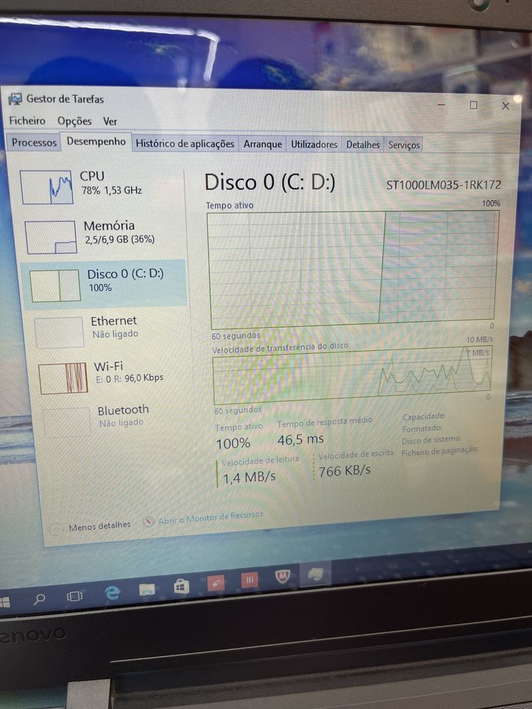 Lenovo E2 Laptop 8GB RAM 1000GB HDD