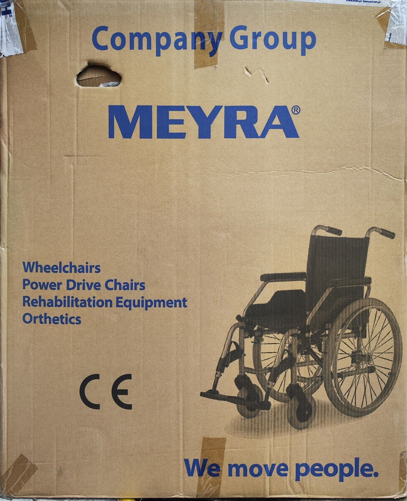 Wózek inwalidzki BUDGED firmy Meyra