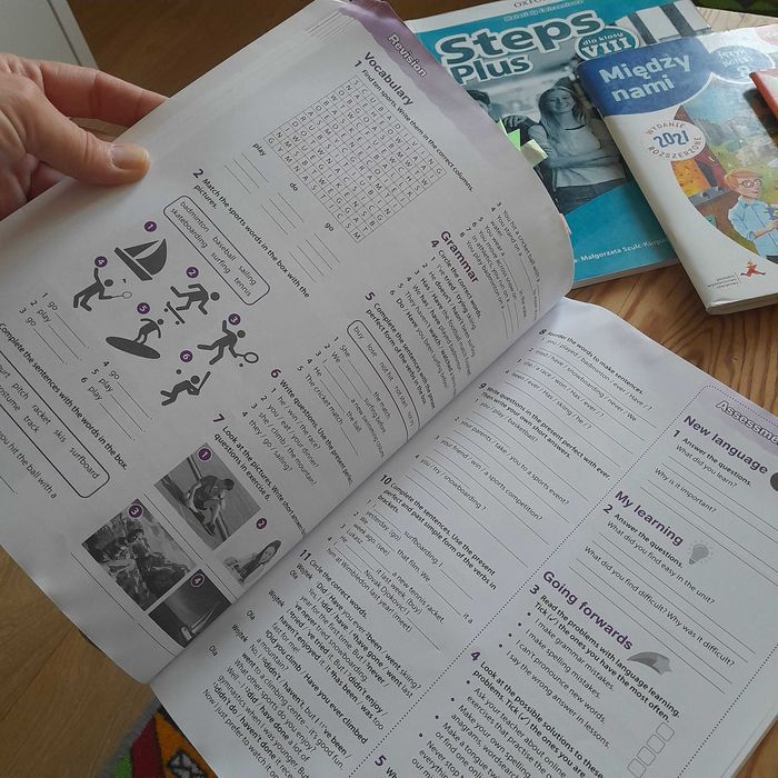 Ćw. kl. 7, nowa era, Steps plus ćw.j.ang, Zeszyt lektur zestaw