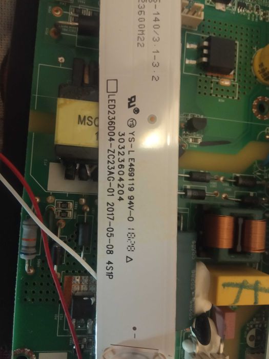 MAIN  MS36631-Z01-01 плата від kivi 24HB50BU