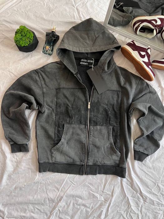 Чорна зіпка Enfants Riches Deprimes/ Кофта ЕРД/ ERD/ Represent/ Acne