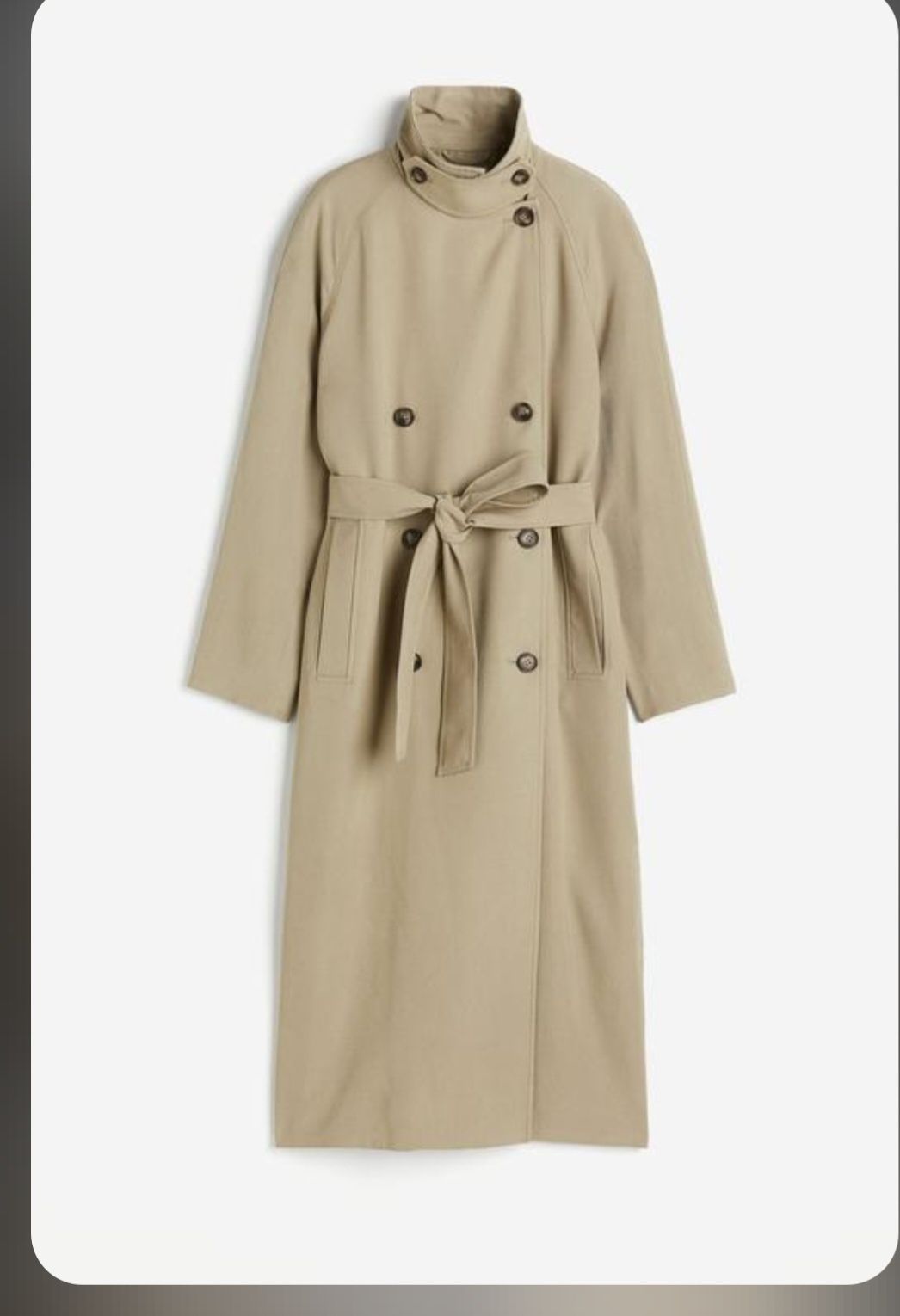 Шикарний тренч  H&M.