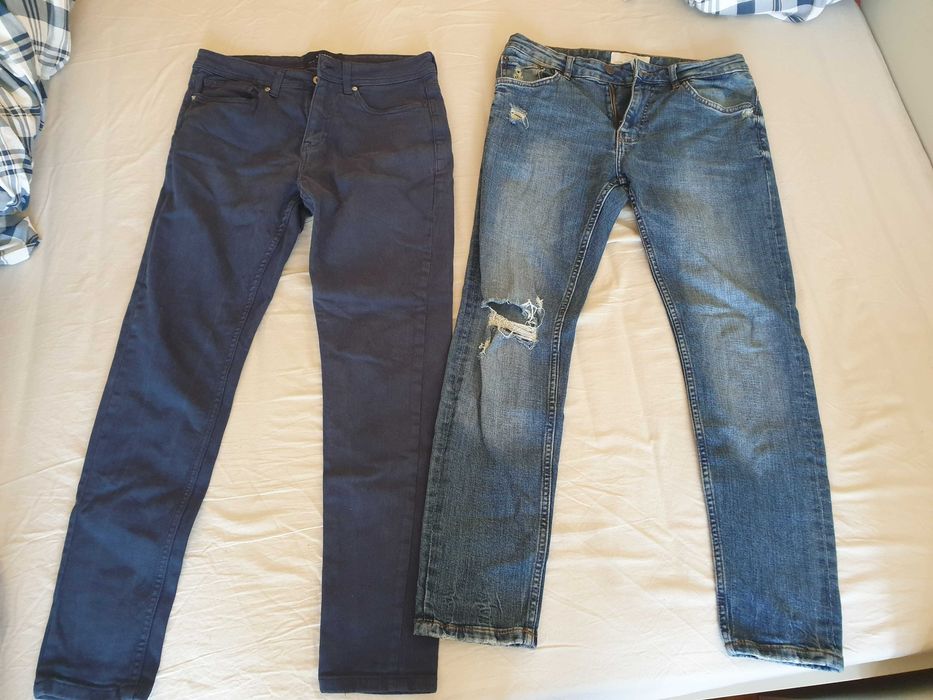 calças Bershka/Lefties tamanho 38