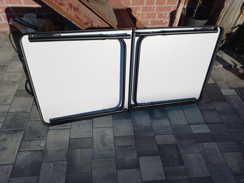 Stolik składany turystyczny + 4 krzesła składane