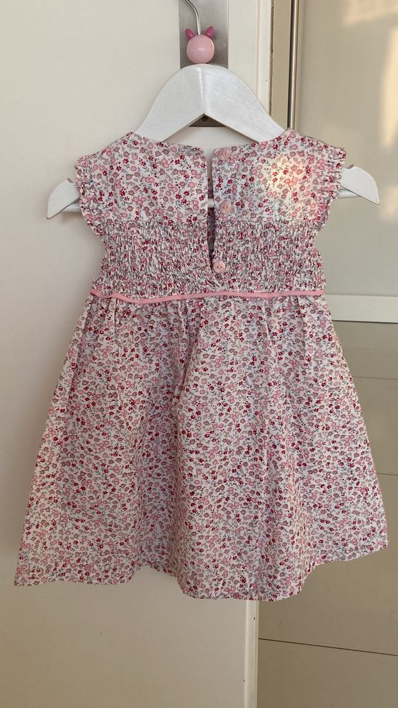 Vestido florido Metro para menina 12-18 meses