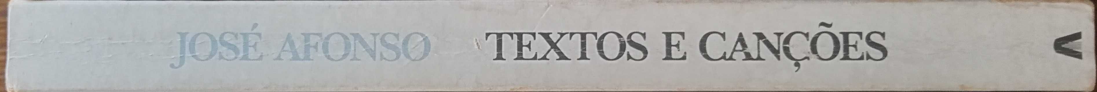 José Afonso	- - -		Textos e Canções	- - - - -	Livro