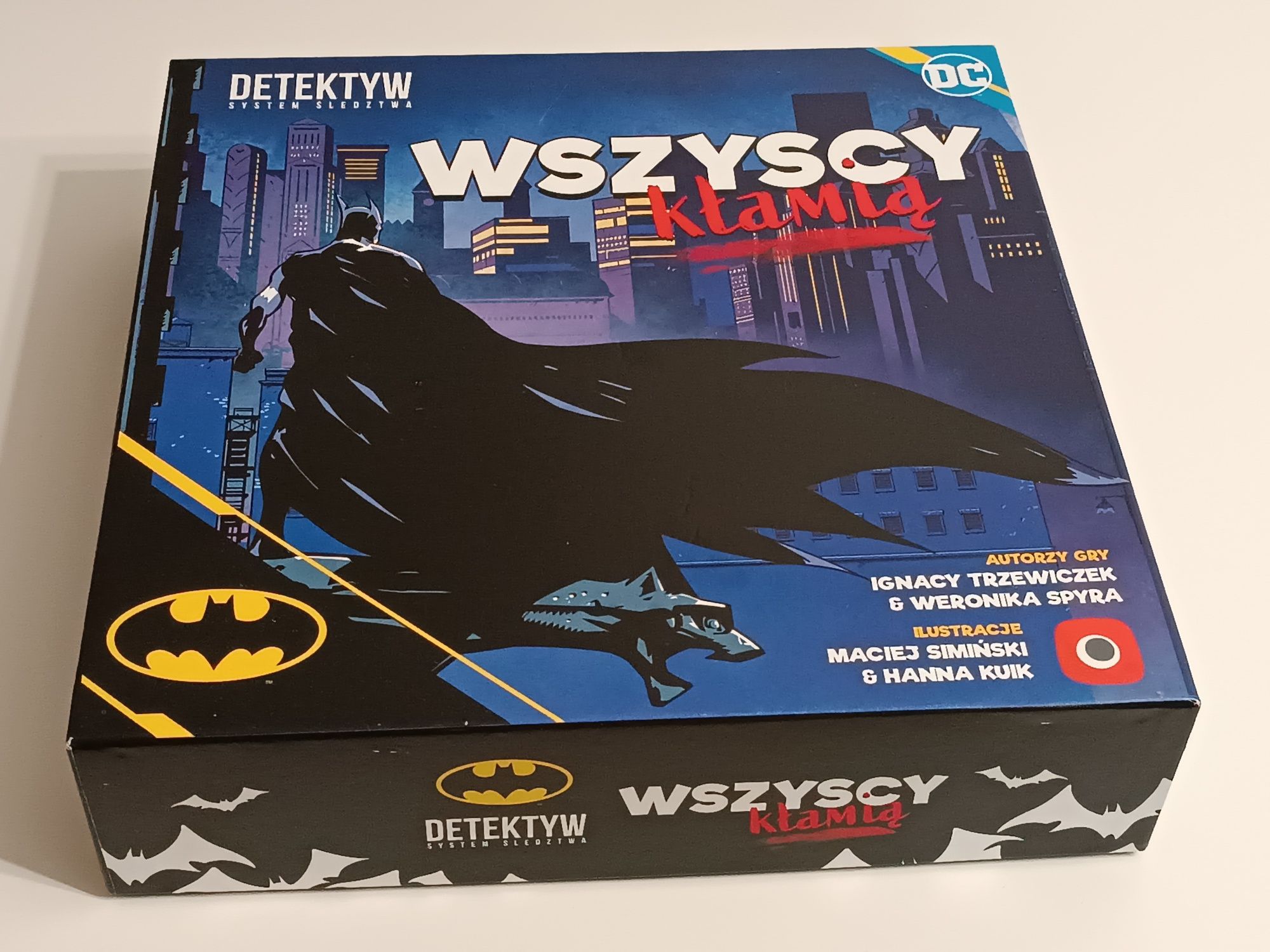 Batman wszyscy kłamią - detektyw system śledztwa