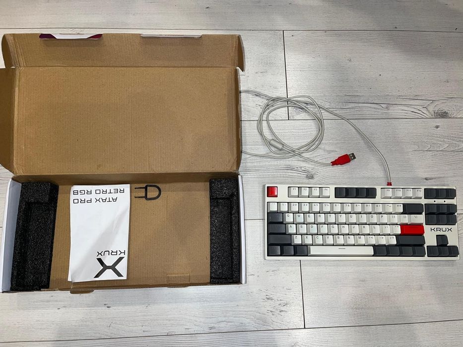 Klawiatura KRUX atax pro retro rgb creator