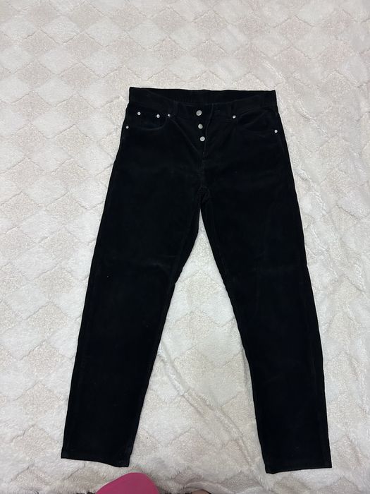 Джинси вельветові чорні