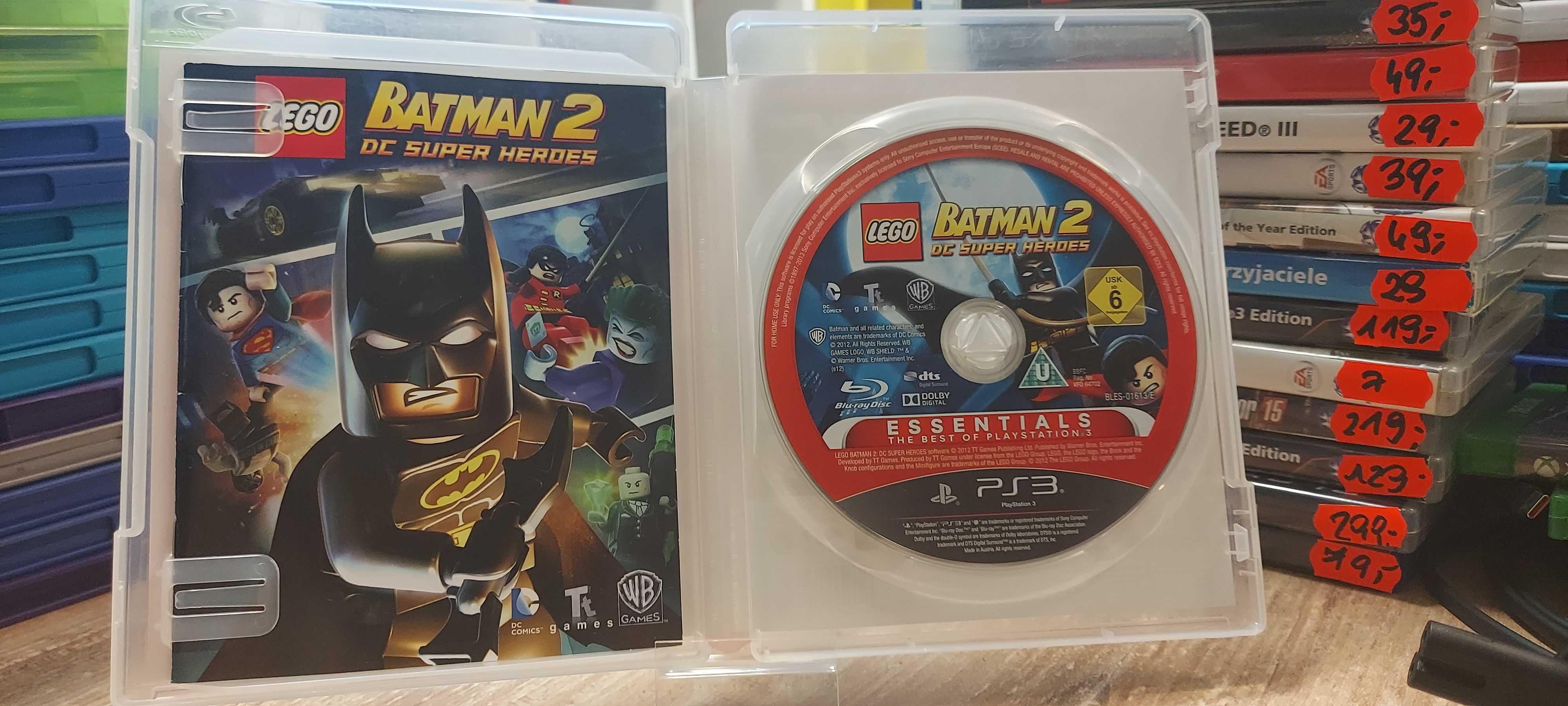 LEGO Batman 2: DC Super Heroes PS3, Sklep Wysyłka Wymiana