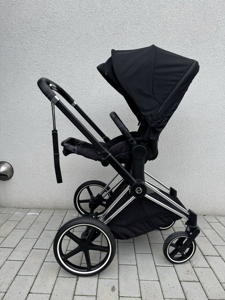 Cybex Priam 2.0 2w1 Deep Black / Chrome Black