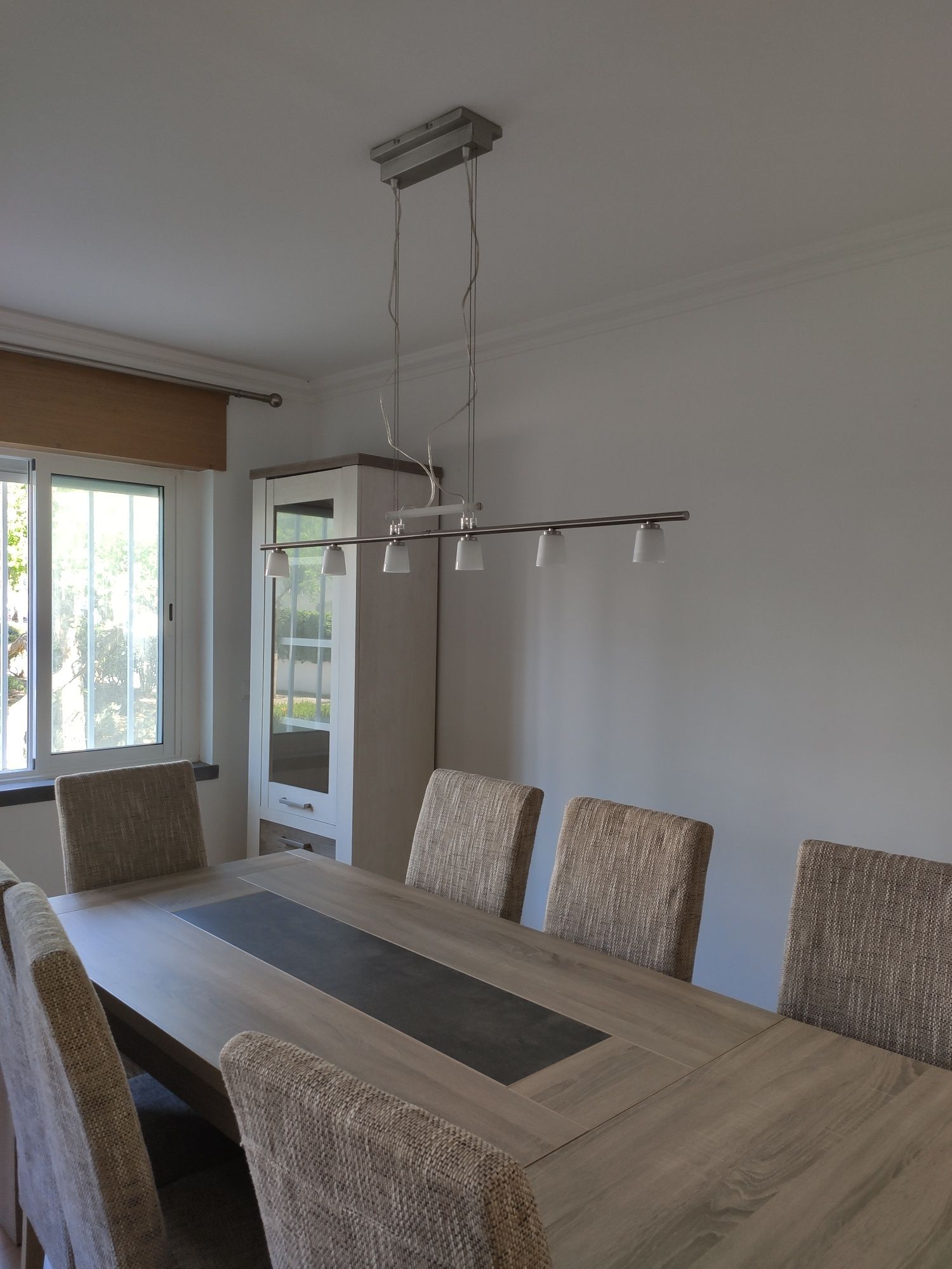 Candeeiro de Teto IKEA TIDIG – 5 Luzes em Inox