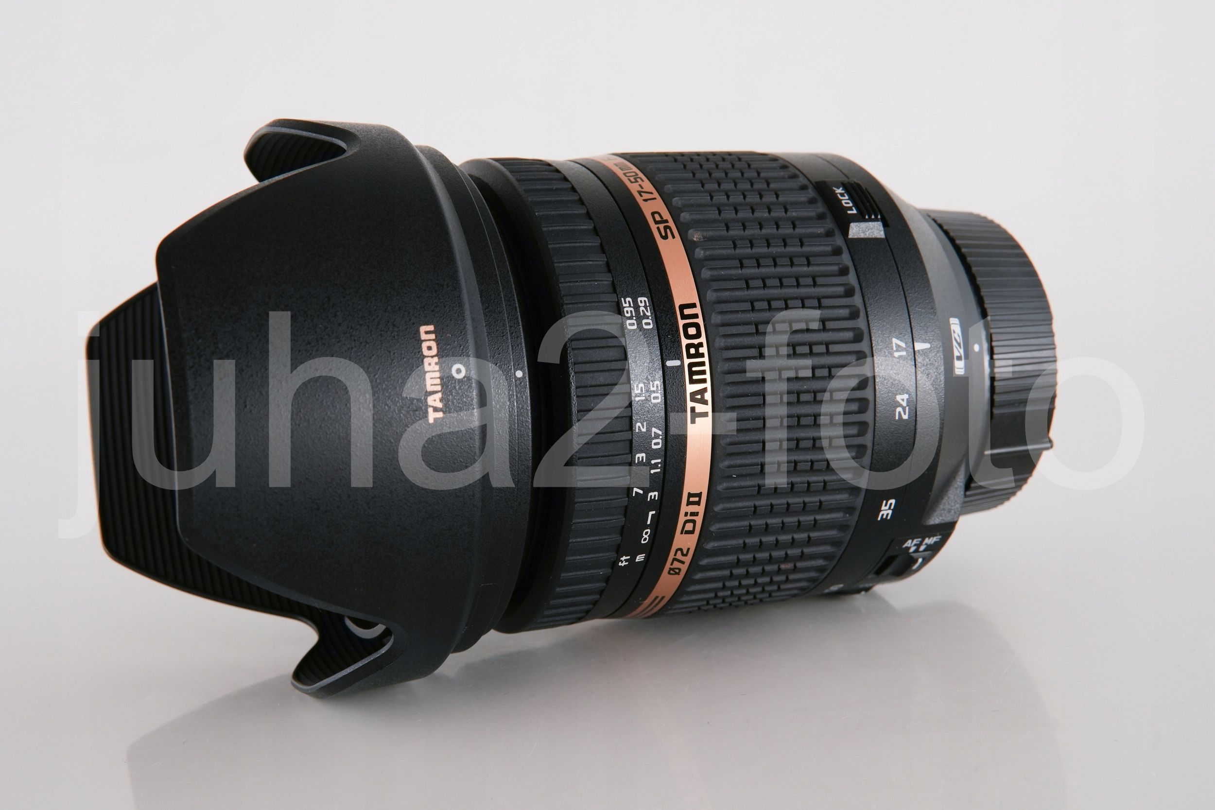 Tamron SP AF 17-50mm f/2.8 XR Di II VC Asp, + UV, idealny, Nikon