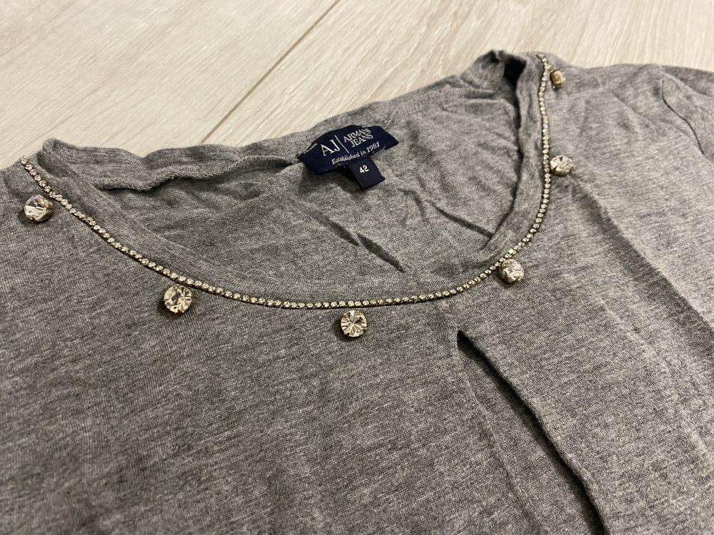 Bluzka damska ARMANI JEANS rozmiar 42 AJ oryginalna