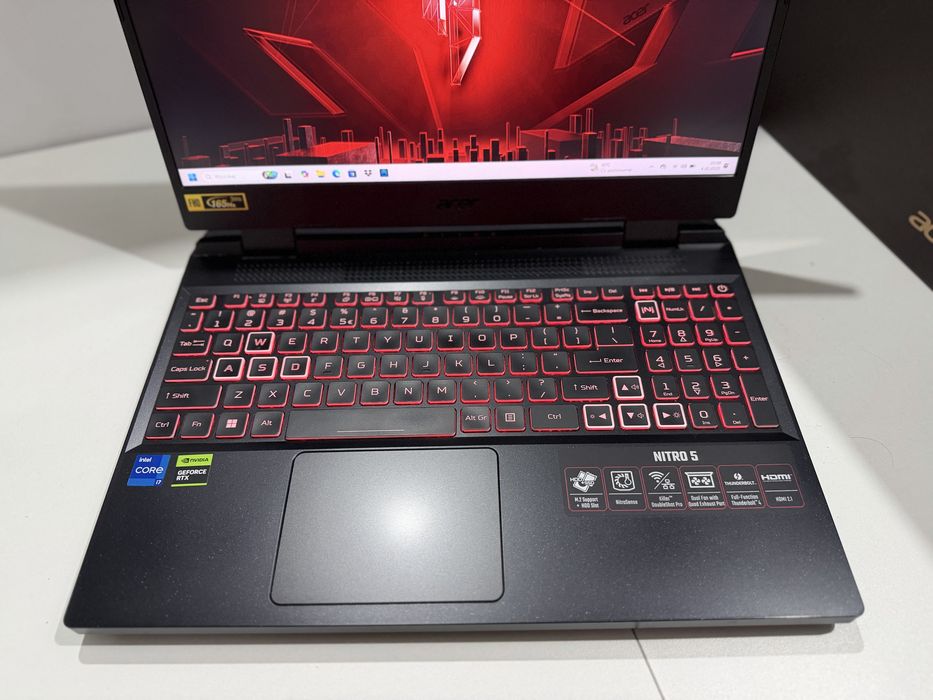 Laptop Gamingowy Acer Nitro 5 i7-12gen 512GB+1TB 16GB DDR5 RTX4050