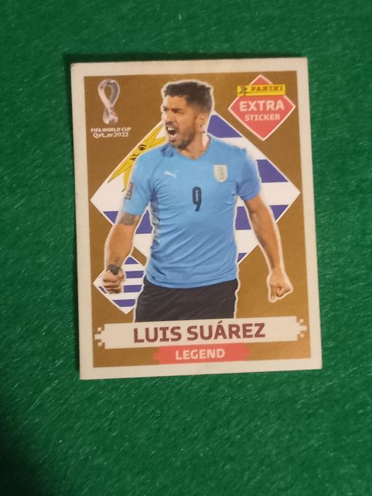 Cromo luiz suarez legend bronze