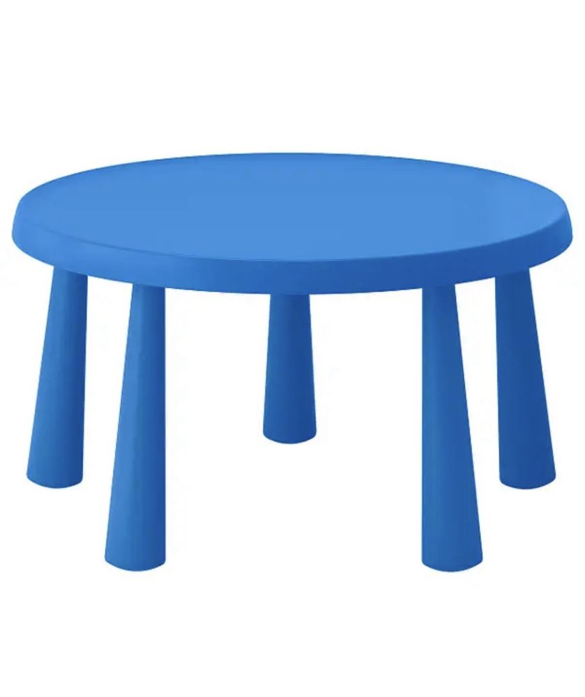 Детский пластиковый стол и 2 стула