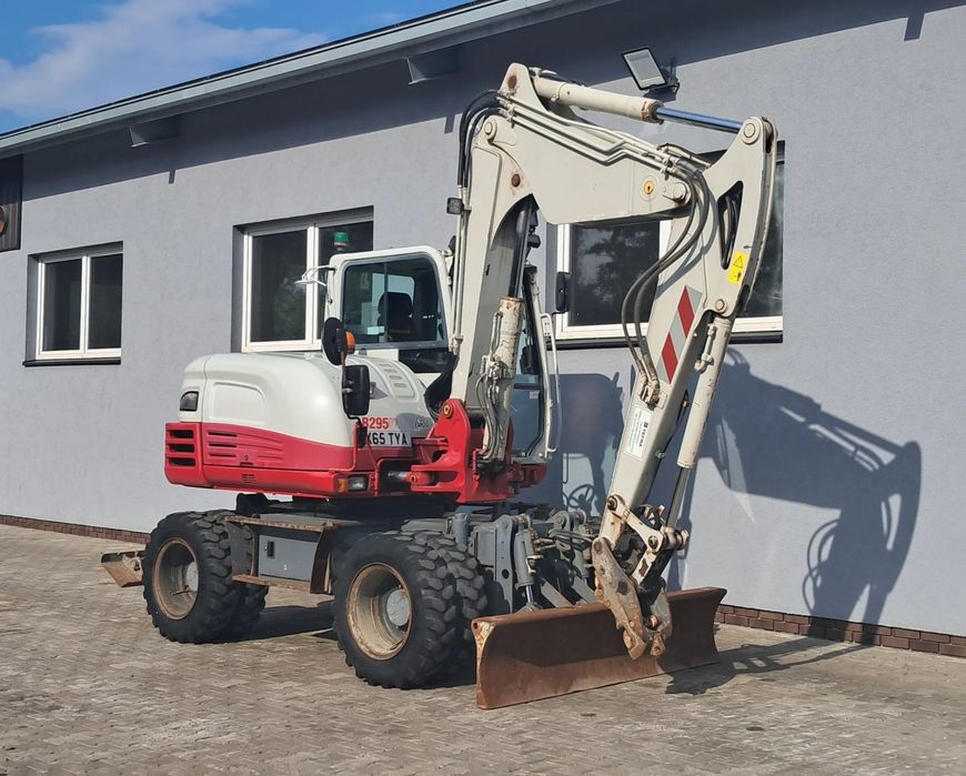Takeuchi TB295W  Oryginał 6128H Klimatyzacja Podpory Koparka kołowa 11T, Super stan!