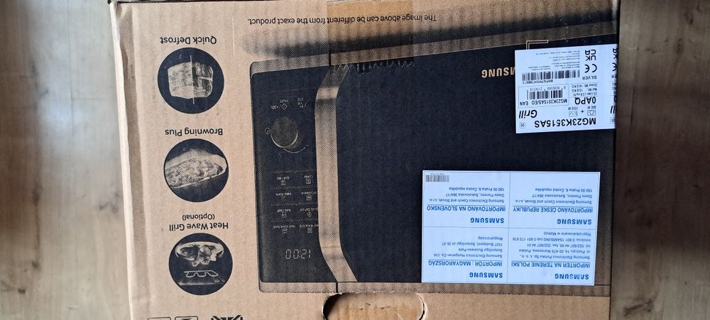 Kuchenka mikrofalowa samsung MG23K3515AS