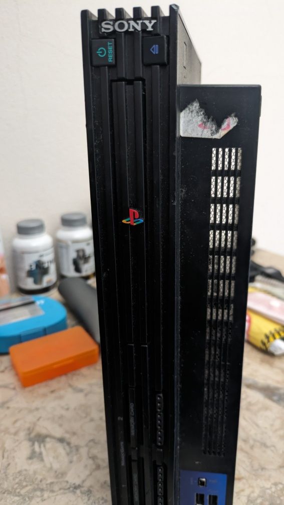PlayStation 2 fat + cabo alimentação
