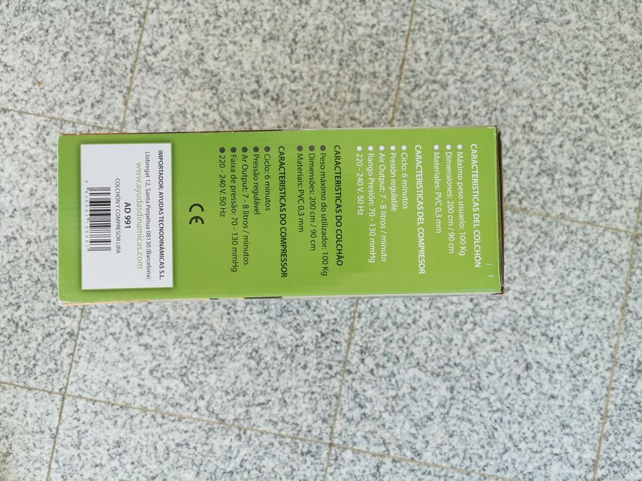 Colchão anti-escaras