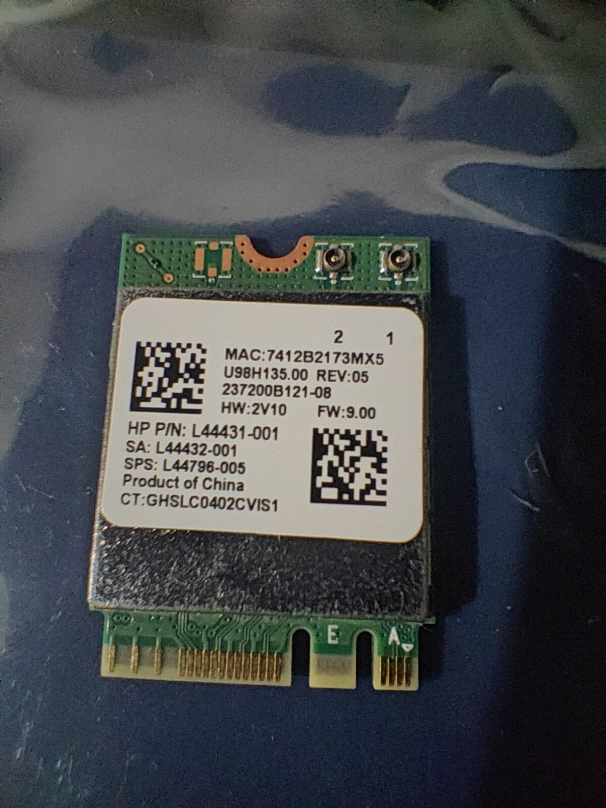 WiFi модуль RTL8822CE