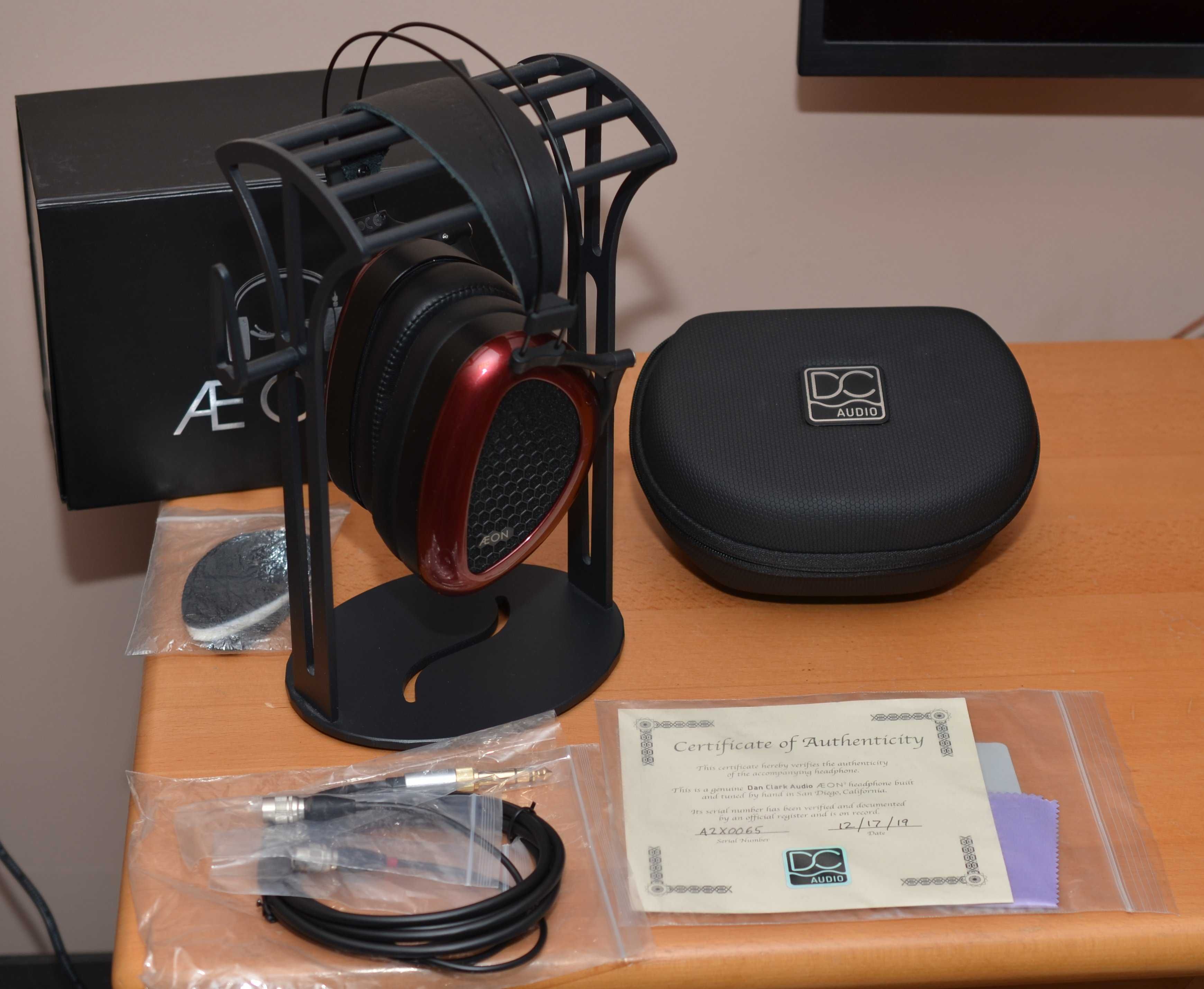 DCA MrSpeakers Dan Clark Audio Aeon 2 Open jak nowe pełen zestaw