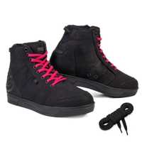 Motocyklowe Buty Damskie Buty Ozone Town Black Pink 40