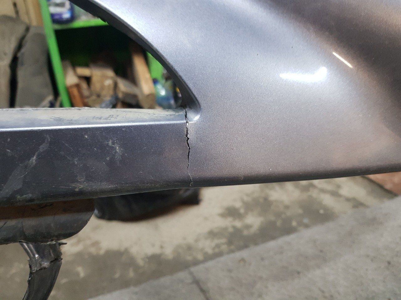 Передний бампер Peugeot 308 t7 2007-2011 OEM2