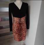 Elegancka sukienka panterka Body Flirt Boutique r. 36-38