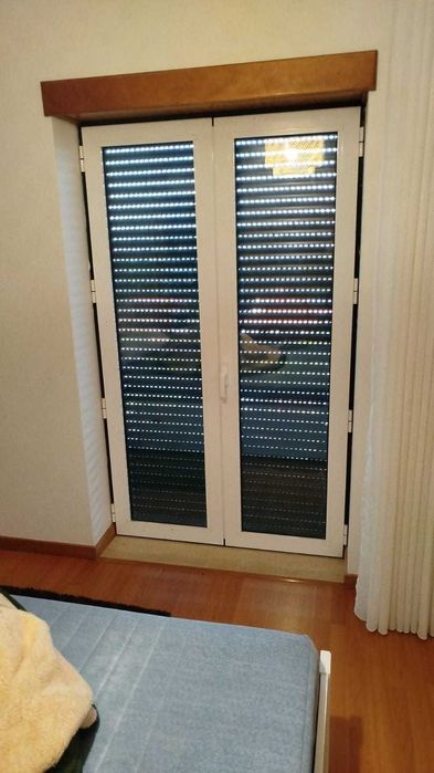 Janelas em alumínio - vidro duplo/corte térmico (USADAS)