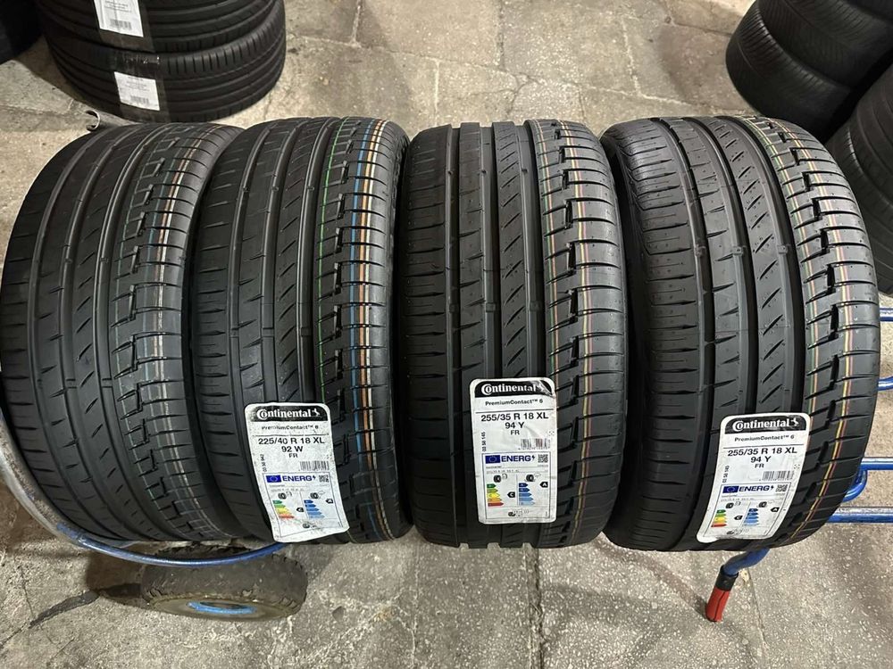 255/35/18+225/40/18 R18 Continental PremiumContact 6 4шт нові