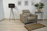 Fotel telewizyjny z elektryczną funkcją relaksu skóra-dostępny od ręki