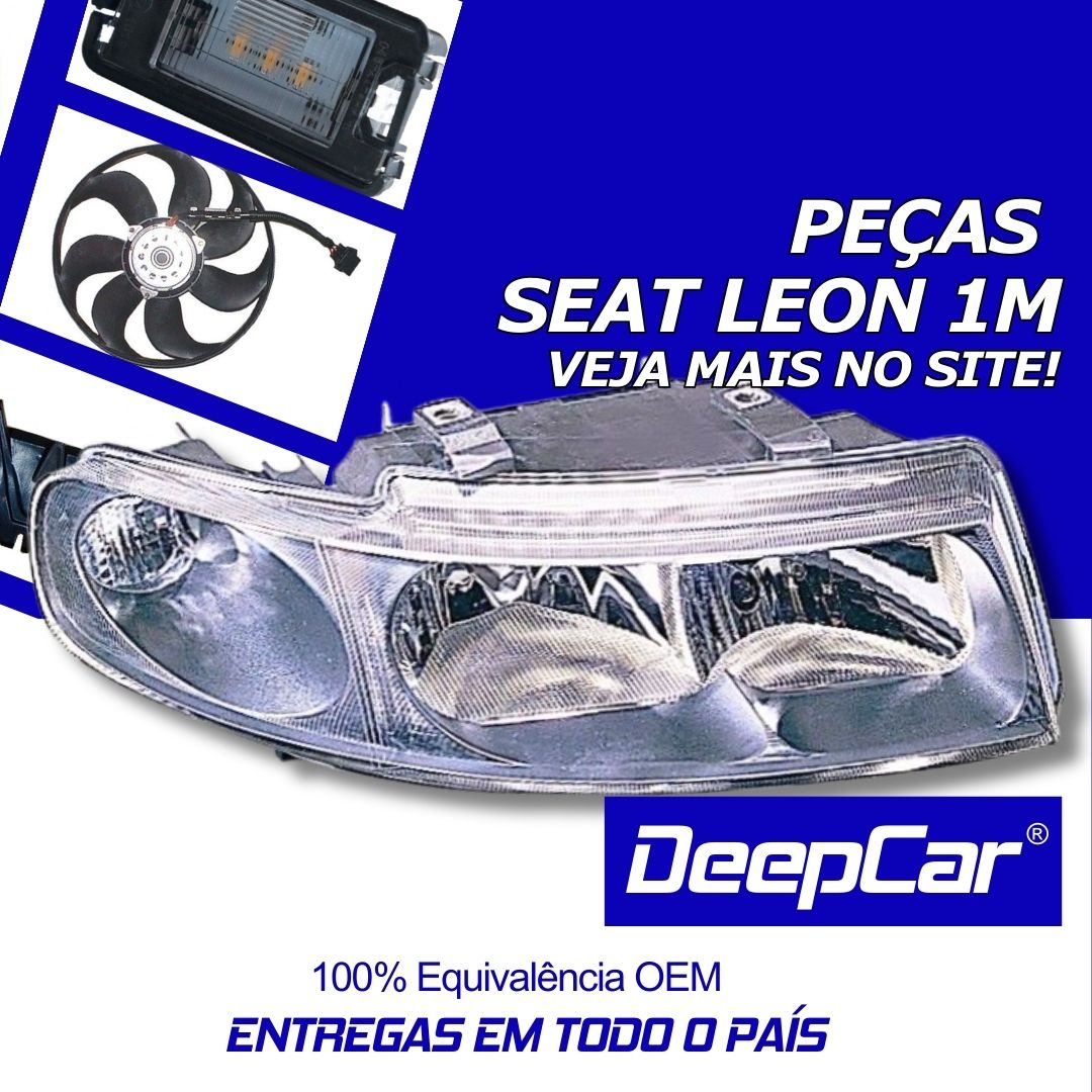 Peças Seat Leon 1M - Para-choques, Farol, farolim, grelha e Mais!