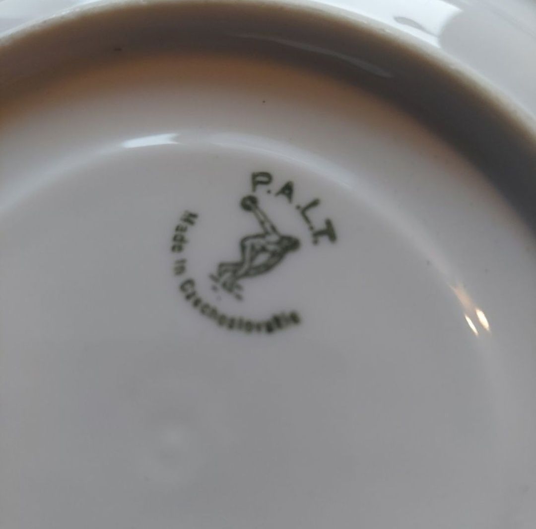 Filiżanka do herbaty  , PALT czechoslovakia,  porcelana kwiaty