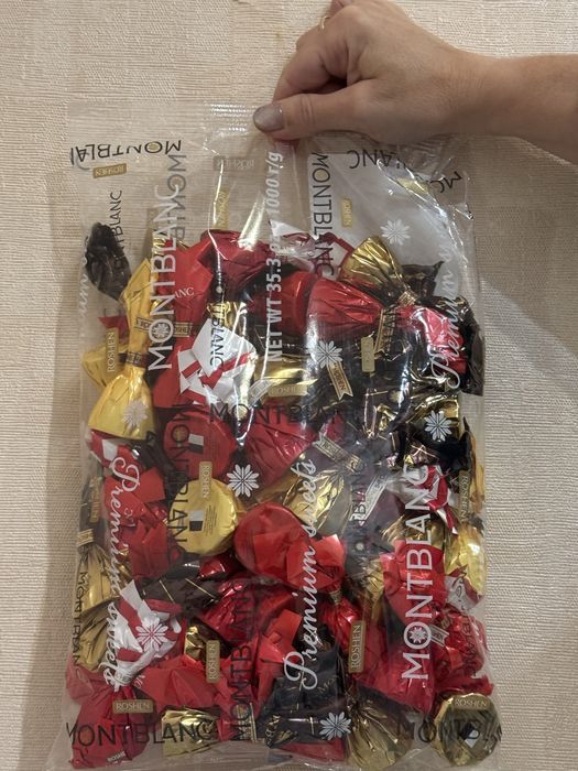 цукерки Roshen Mont Blanc