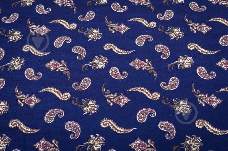 ШАРА комплект постільної білизни Постіль 2х спальна ЄВРО Синя ПЛОТНА 7