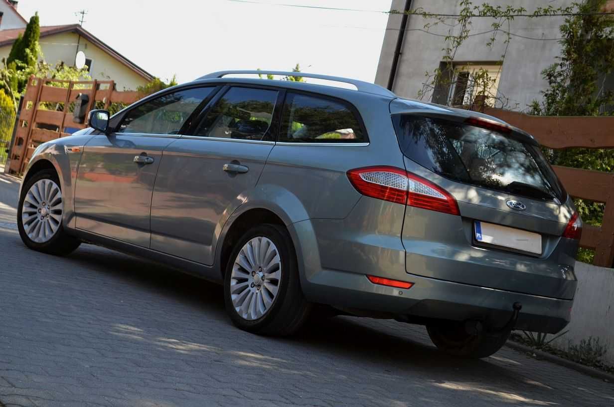 Mocny TITANIUM X CONVERS + skóry grz. FOT duża KOLOR NAVI mondeo mk4