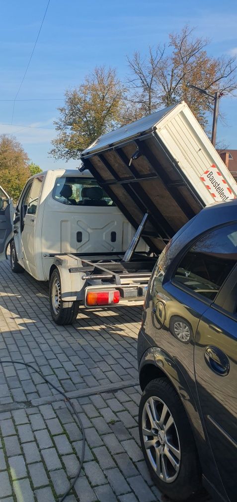 Transporter t5 doka 1.9tdi kiper 3 strony