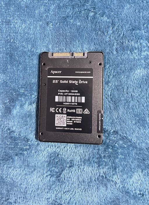 Apacer AS350 Panther 120 GB SSD