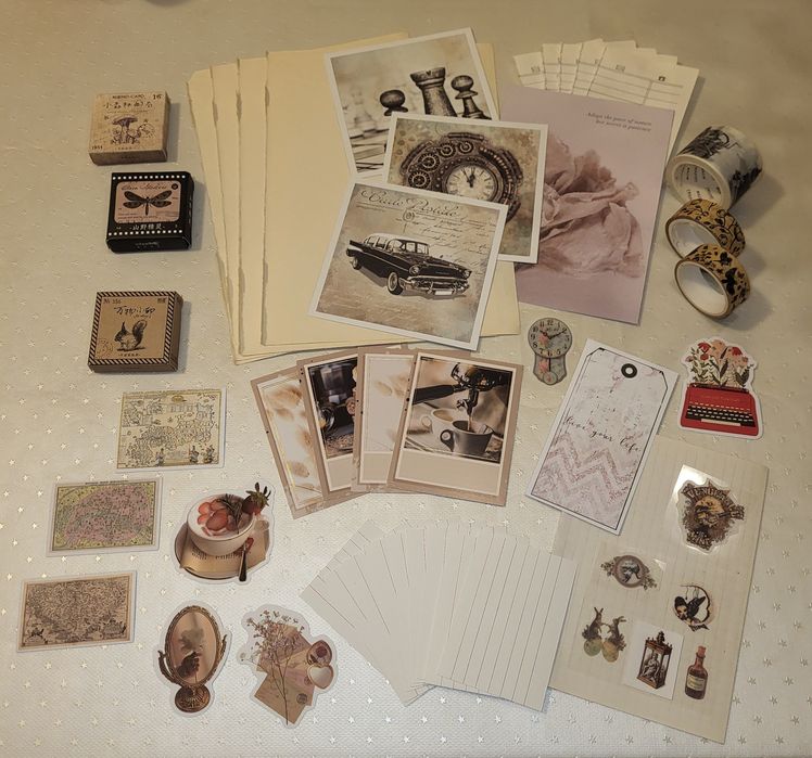 Mega zestaw bulletjournal scrapbooking