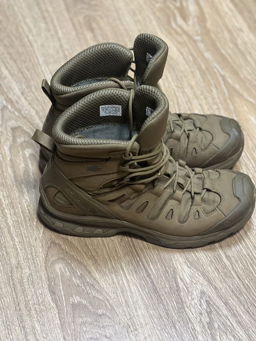 Берці тактичні Salomon Quest 4D Gore-Tex Койот