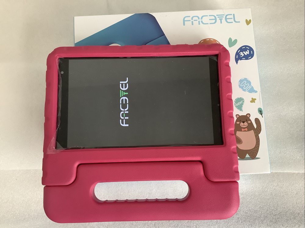 Tablet Facetel de 8 polegadas para crianca